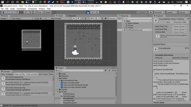 Panic Room 017 - Testing the random floor generator смотреть онлайн