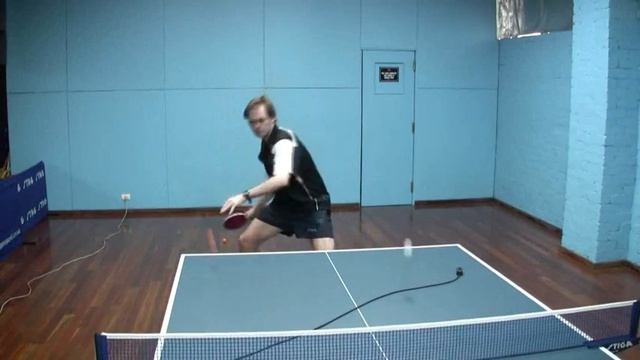 Table Tennis - Forehand & Backhand Loop Technique - Demonstration смотреть онлайн