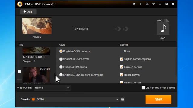 How to convert DVD audio to AAC? смотреть онлайн