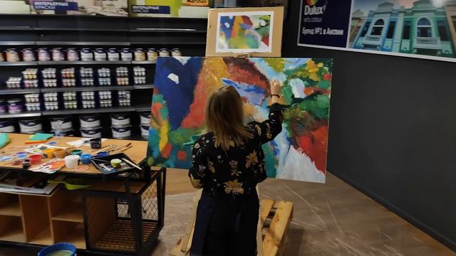 «Акрил и эмоции» АртСессия-2 смотреть онлайн