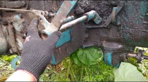 Педали тормозов и ручник на трактор Т-40 с кабиной ЮМЗ