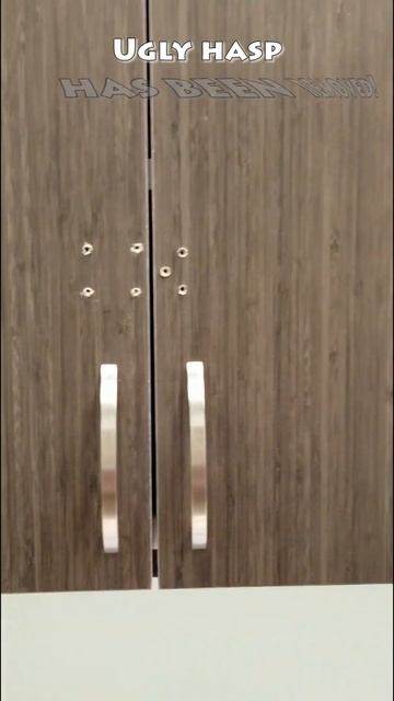 Replacing UGLY Locks On Office Cabinet! #shorts