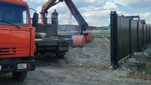 Грейфер на манипуляторе