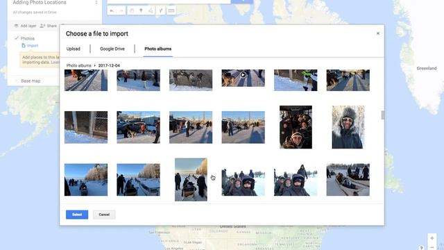 Creating a My Map from a Google Photos Album смотреть онлайн