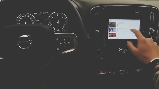 Volvo XC40 Software Android /Rear Camera смотреть онлайн