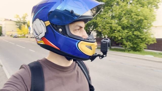 Крепление для экшн камеры на шлем HJC RPHA 11 смотреть онлайн