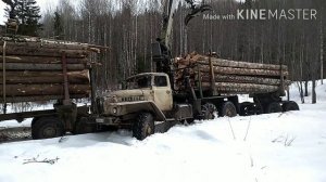 Камаз 4310 (лесовоз)