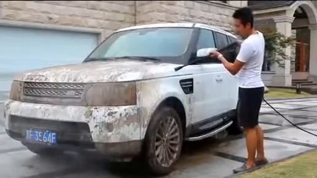 Range Rover water jet cleaning | Blank Minded смотреть онлайн
