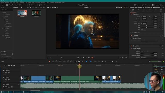 DaVinci Resolve 17 для НОВИЧКОВ  Полный гайд по МОНТАЖУ с НУЛЯ до ПРОФИ  ЭФФЕКТЫ 1
