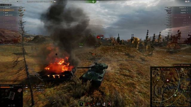 BAT.-CHÂTILLON 25 T AP. 27 пробитий из возможных смотреть онлайн