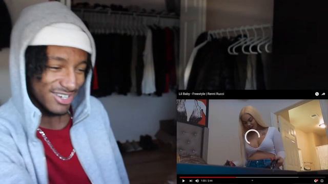 FIRST REACTION TO FEMALE RAPPERS! Renni Rucci "Lil Baby - Freestyle" (Part 2) смотреть онлайн