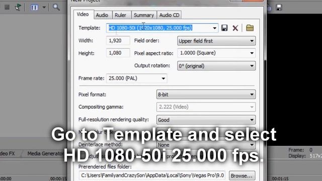 How to put videos in 720+ definition with Sony Vegas смотреть онлайн