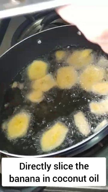 Homemade Banana Chips #shorts