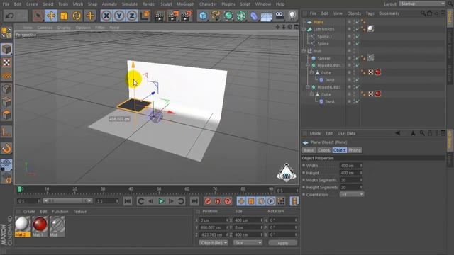 Cinema 4D Tutorial - How to Create glass material in Cinema 4D смотреть онлайн