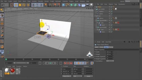 Cinema 4D Tutorial - How to Create glass material in Cinema 4D