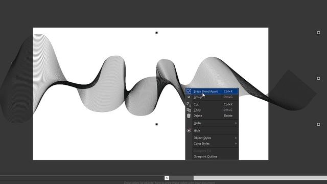 [HINDI] Lines Wave Abstract Wallpaper Using Blend Tool in Coreldraw смотреть онлайн