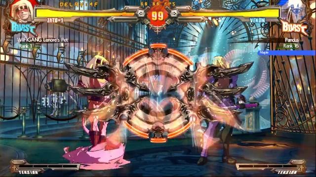 Guilty Gear Xrd Rev2 6/13/20 RyuGoomba (Zato) vs Pandus (Venom) смотреть онлайн