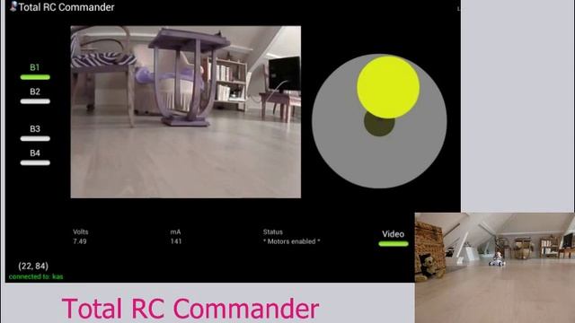 Android controlled RC tank with on-board Video смотреть онлайн
