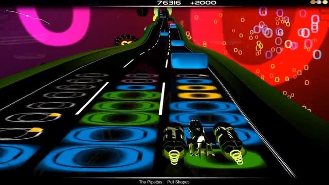 Audiosurf - The Pipettes - Pull Shapes смотреть онлайн