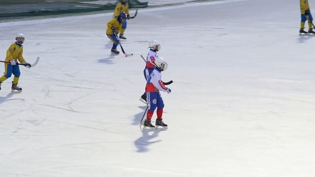 Третий тур Первенства МО по Хоккею с мячом "Вымпел" Королёв - "Зоркий" Красногорск. 2019-2020 смотреть онлайн
