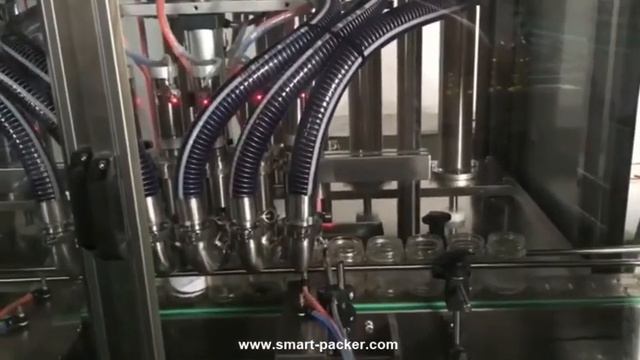 Автоматическая спеноула перца соус джем 6 сопел стеклянная бутылка банка наполнитель машины наполни смотреть онлайн