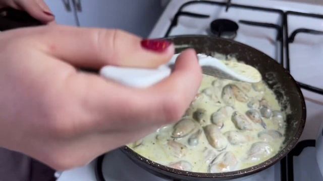 Pasta riso with mussels смотреть онлайн