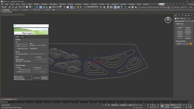 [3ds max QnA]공원 도로 사이의 불규칙한 언덕 modeling? смотреть онлайн