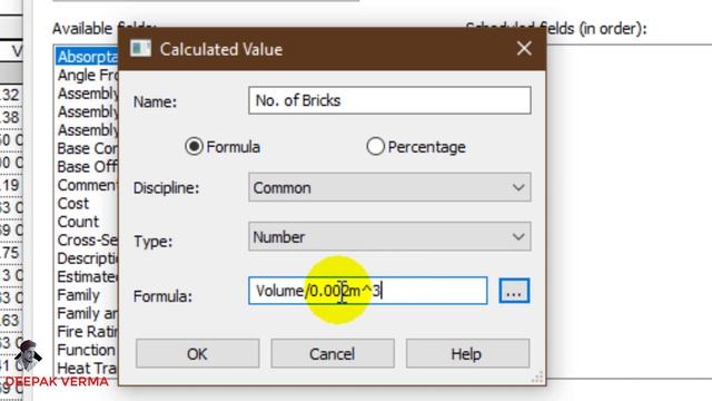 #66 | Calculate Number of BRICKs and COST of Bricks in REVIT ARCHITECTURE | Wall Schedule | смотреть онлайн