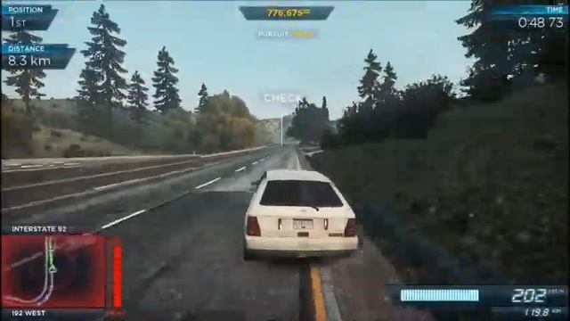 Lancia Delta HF Integrale vs Bugatti Veyron Super Sport (NFS Most Wanted 2012) смотреть онлайн