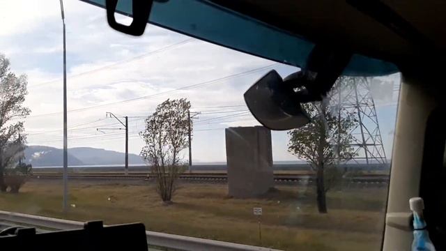 дальнобой, Тольятинское ГЭС, еду за цементом смотреть онлайн