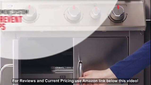 Weber 61006001 Genesis II S-335 3-Burner Liquid Propane Grill, Stainless Steel смотреть онлайн