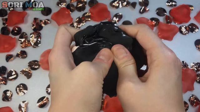 ASMR Very Relaxing Healing Video #10 High Heels Clay Cracking 구두 점토 부수기 클레이크랙킹