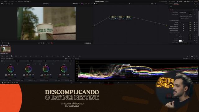 COMO CRIAR O EFEITO PRO MIST NO DAVINCI RESOLVE! #davinciresolve #colorgrading #tutorial смотреть онлайн