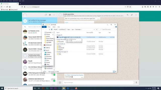 Bagaimana Cara Mengambil File di WhatsApp dan Ekstrak File Rar/Zip? смотреть онлайн