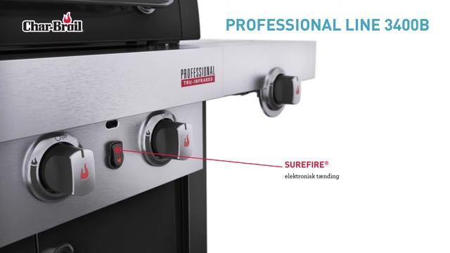 Char-Broil® Professional 3400B gas grill – Oplev alle funktionerne! смотреть онлайн