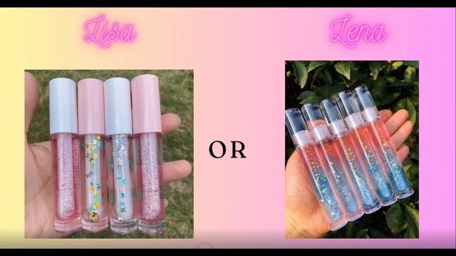 Lisa or Lena | Lip gloss | смотреть онлайн