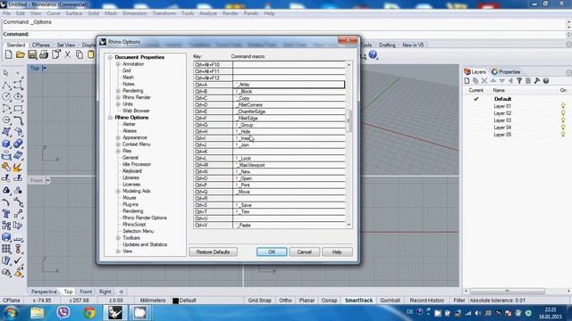 How to set up your Rhino 5 keyboard shortcuts смотреть онлайн