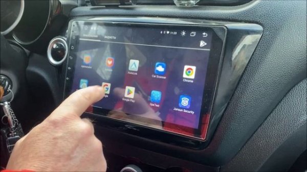 Андроид авто (Android Auto) на мультимедийном устройстве JUNSUN V1PRO