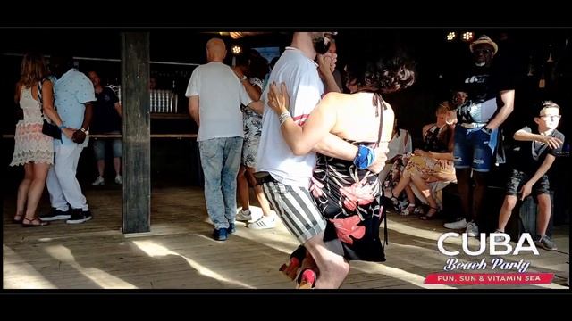 Semba Dancing Kizomba Tent Sam & Jana Cuba Beach Party Fun Valley Salsa Brisa смотреть онлайн