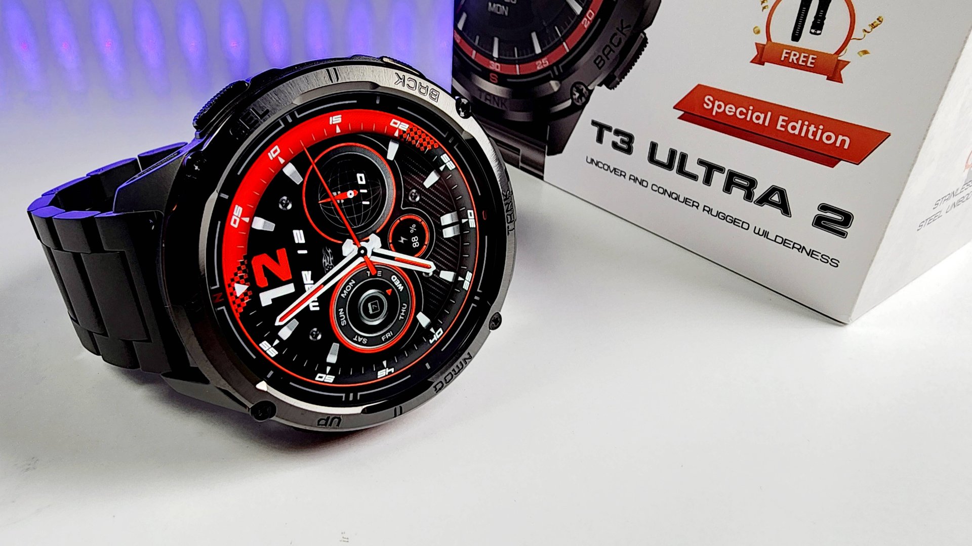 Взял Часы ТАНКИСТА с АМОЛЕД 1000nits - Amazfit и Xiaomi ПРОЩАЙ! 💥 Новинка Kospet TANK T3 Ultra 2 смотреть онлайн