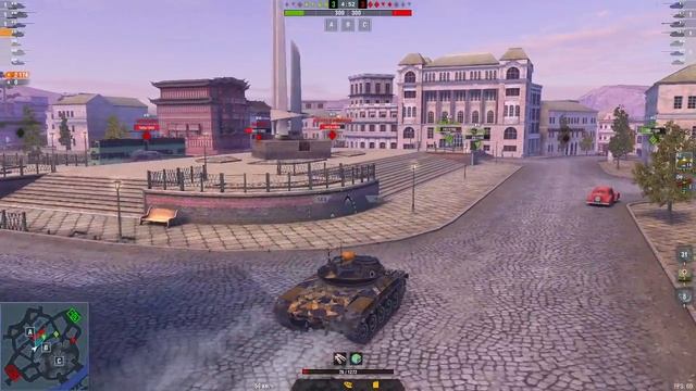 Бой на  Т-49 мастер wot blitz