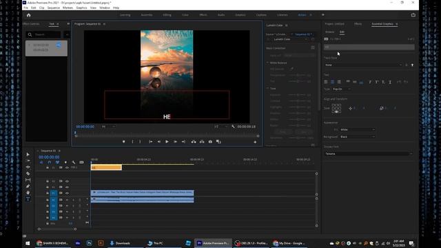 How To Add Subtitles To A Video Premiere Pro | 2023 смотреть онлайн