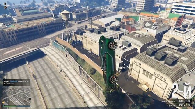 Перепутал гонки со скилл тестом в GTA 5 online смотреть онлайн