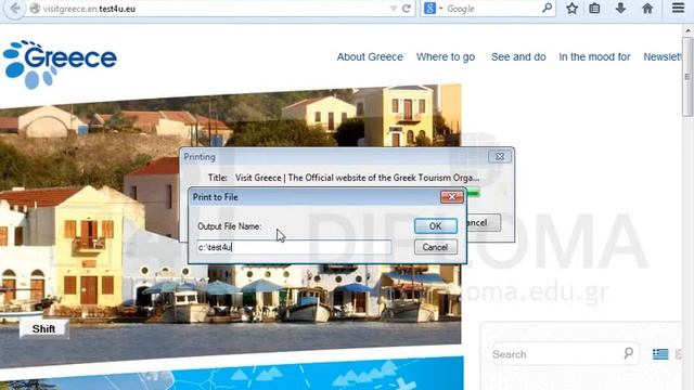 Print the current page to the c:\test4u_printer\myprint7.prn file using the default printer. смотреть онлайн