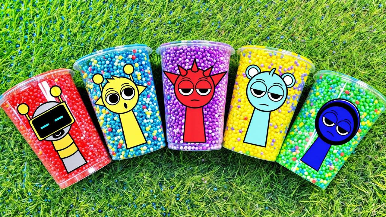 Кубики-спрунки! УГАДАЙТЕ, какой персонаж-спрунки выйдет из кубиков. Фаза 2. Веселый бот Jevin X