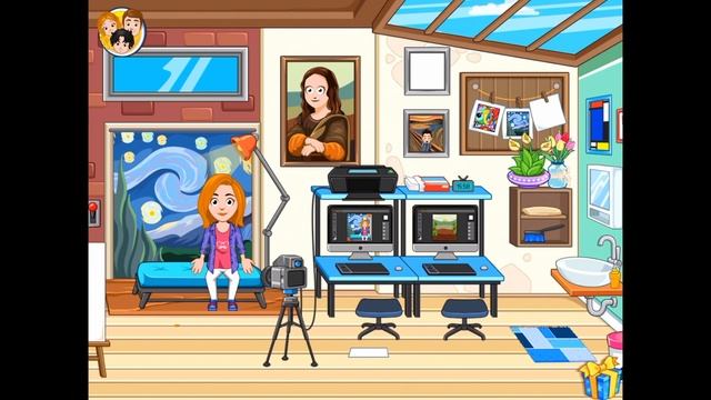 NEW! My City : High School with Lily & Dad - Smart Apps for Kids смотреть онлайн