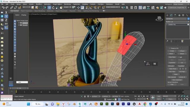 FFD Modifier | 3ds Max Tutorial смотреть онлайн