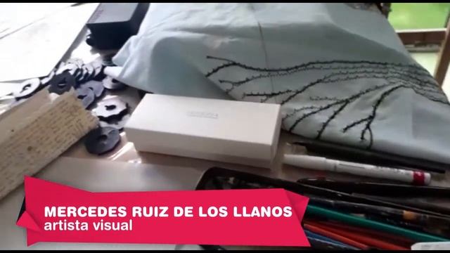 ARTISTAS EN EL TALLER - MERCEDES RUIZ DE LOS LLANOS - ARTISTA VISUAL смотреть онлайн