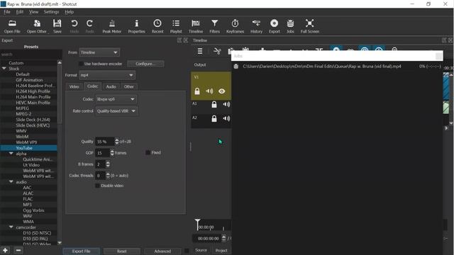 How to Render 4K Video in Shotcut | Video Editing in 2020 смотреть онлайн