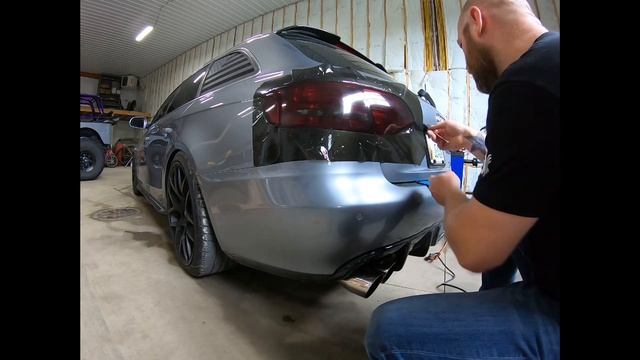 Audi A4 Avant taillight Tint by KBCustoms смотреть онлайн
